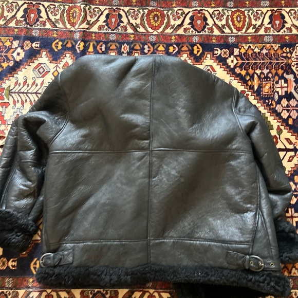 VTG Harlin Sheepskin Flight Jacket, size 2XL - Picture 9 of 10
